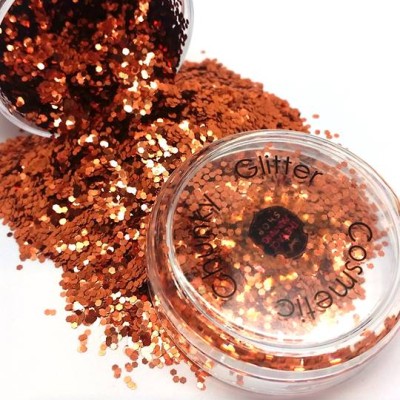 Chunky Glitter Orange Chunky Glitter Orange